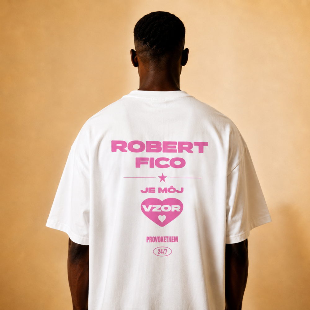 ROBER FICO JE MÔJ VZOR TEE - OverSize